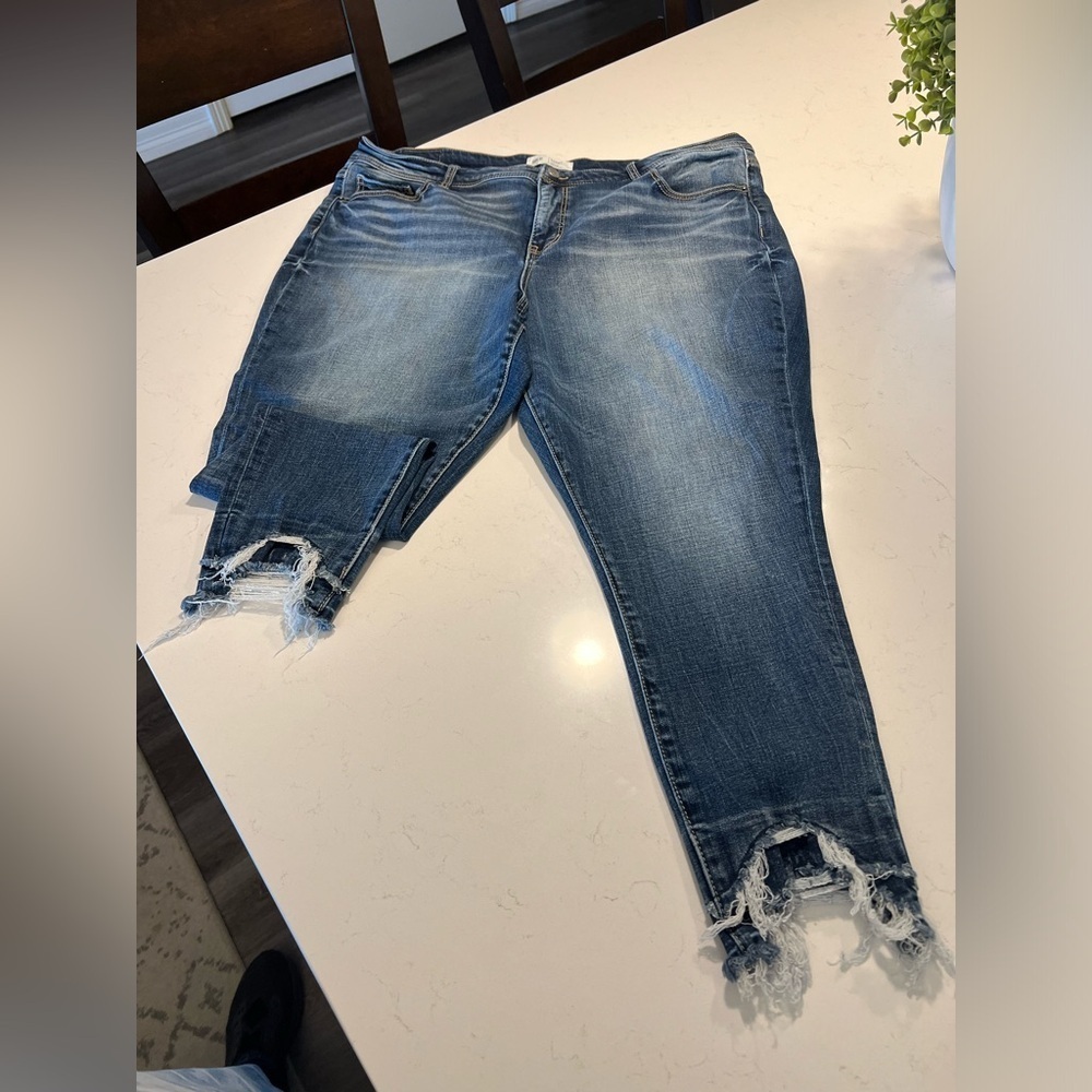 BKE Gabby Ankle Skinny Stretch Jean size 38